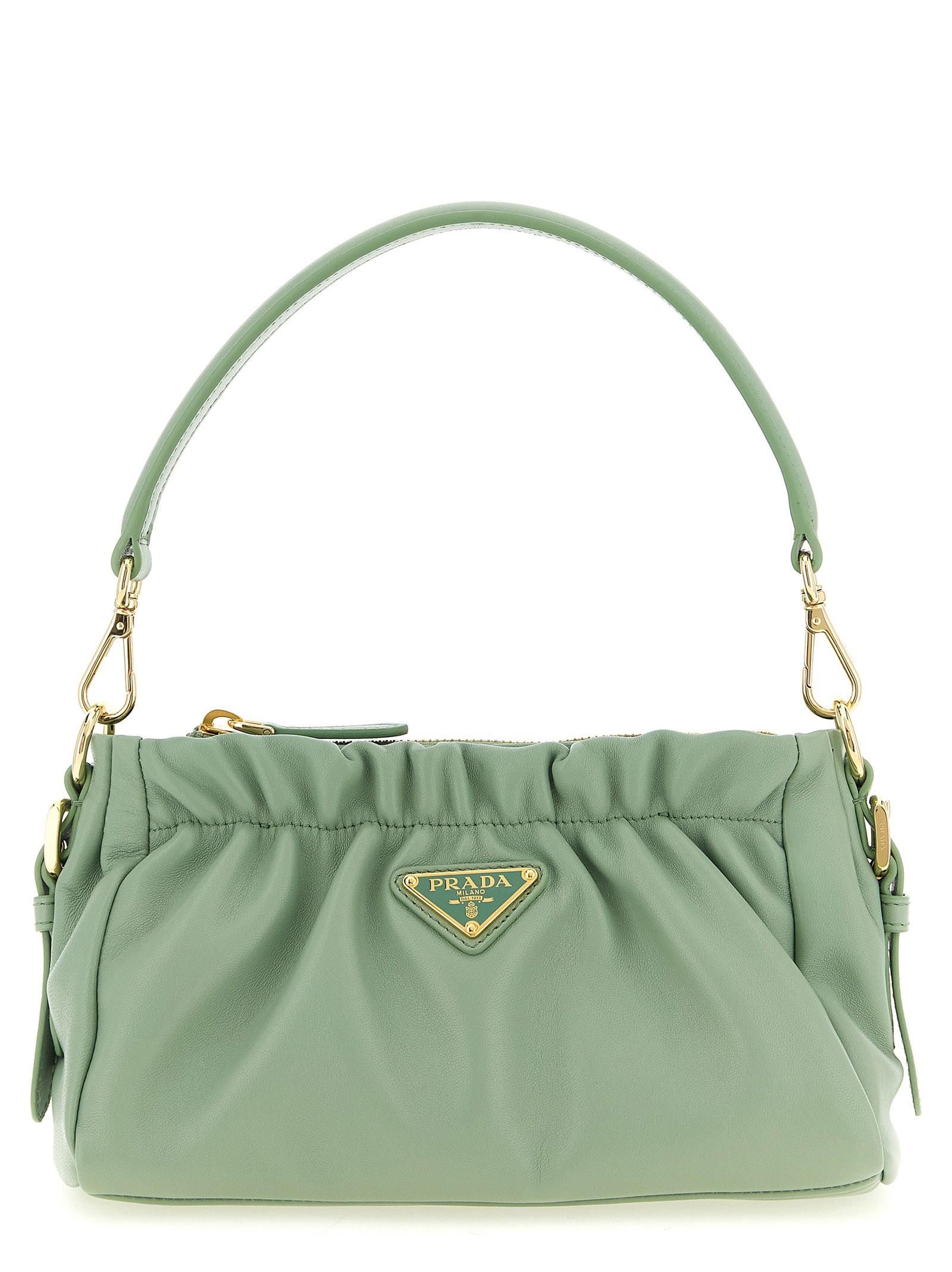 PRADA Leather Shoulder Bag