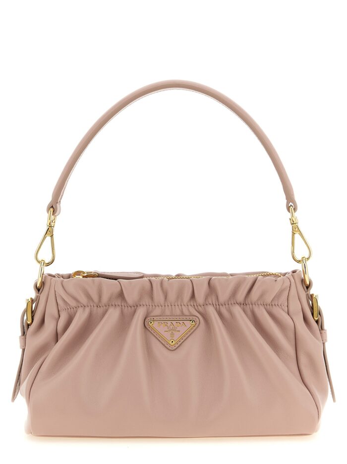 prada leather shoulder bag PRADA Leather Shoulder Bag