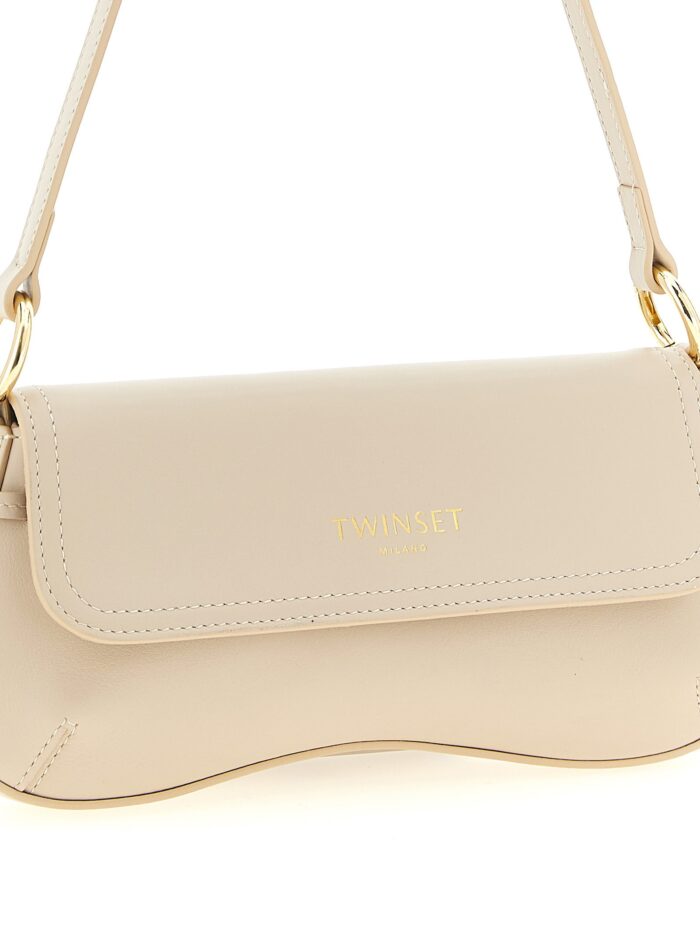 TWIN SET Leather Shoulder Bag