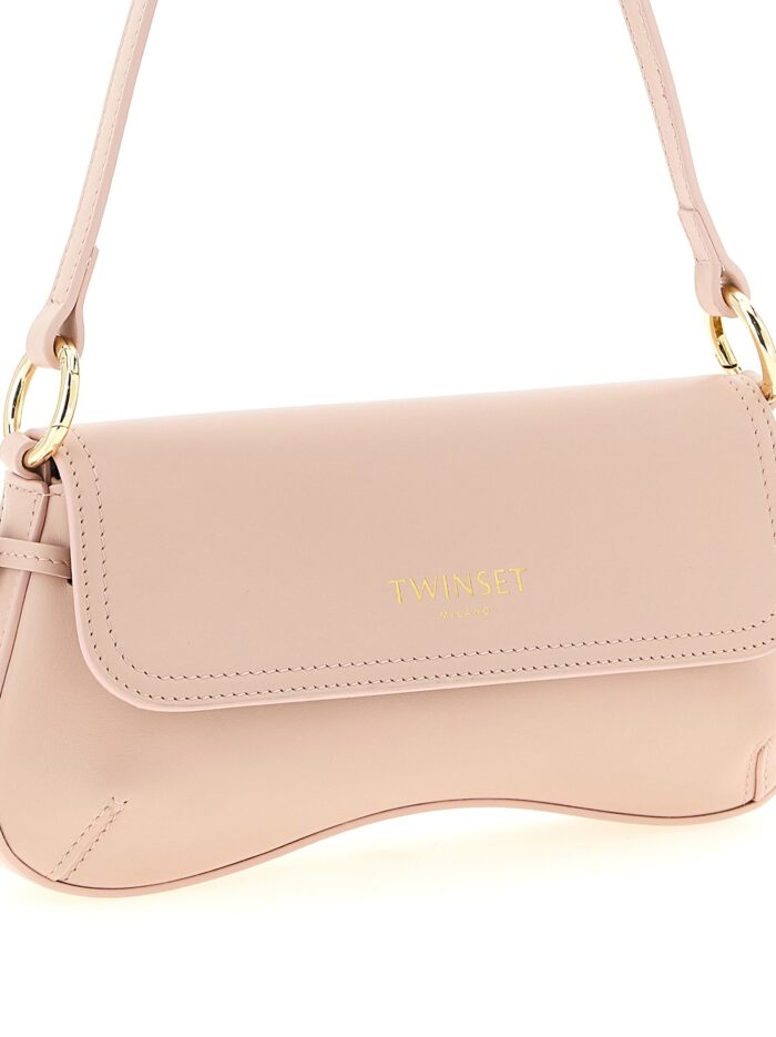 TWIN SET Leather Shoulder Bag