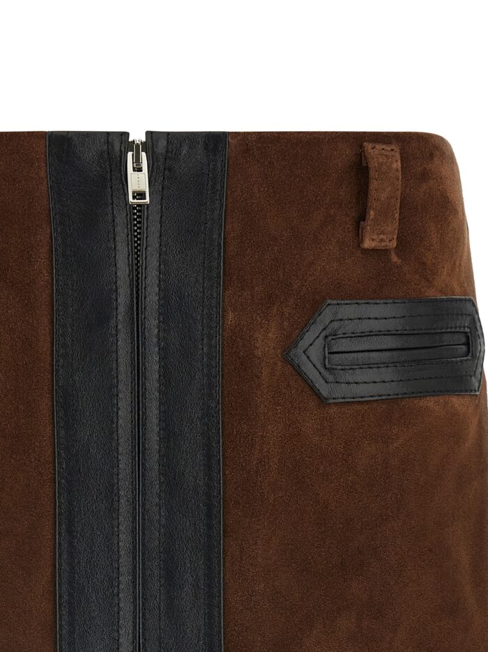 Marni Leather Skirt