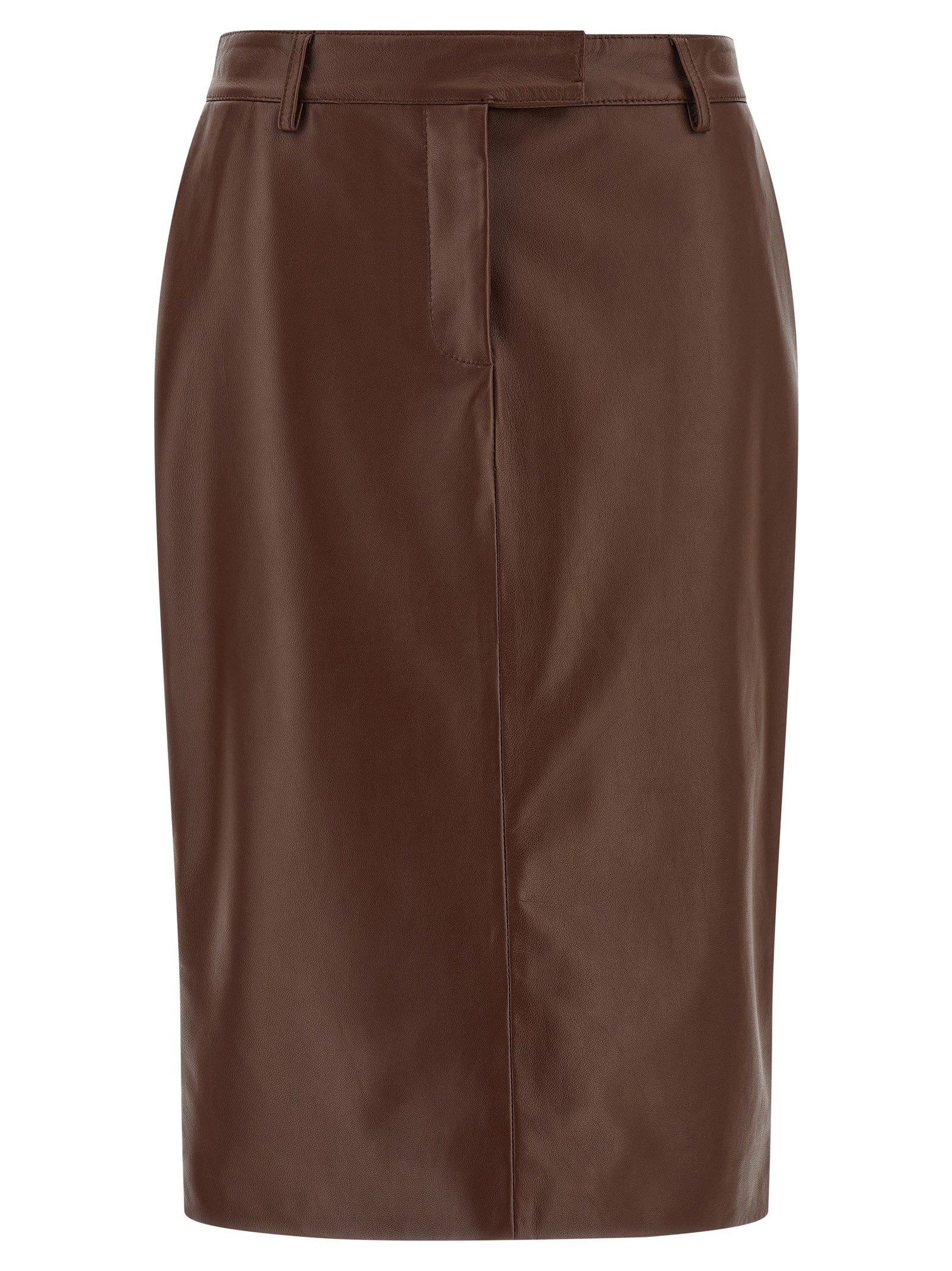GIUSEPPE DI MORABITO Leather Skirt
