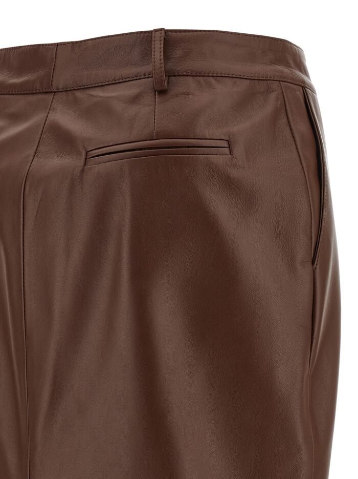 GIUSEPPE DI MORABITO Leather Skirt