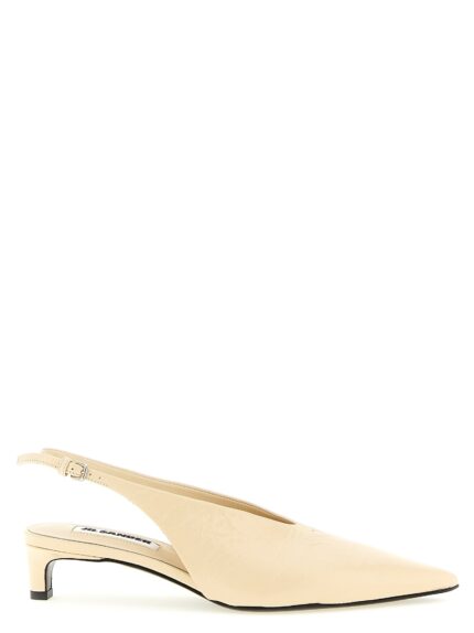 JIL SANDER Leather Slingback