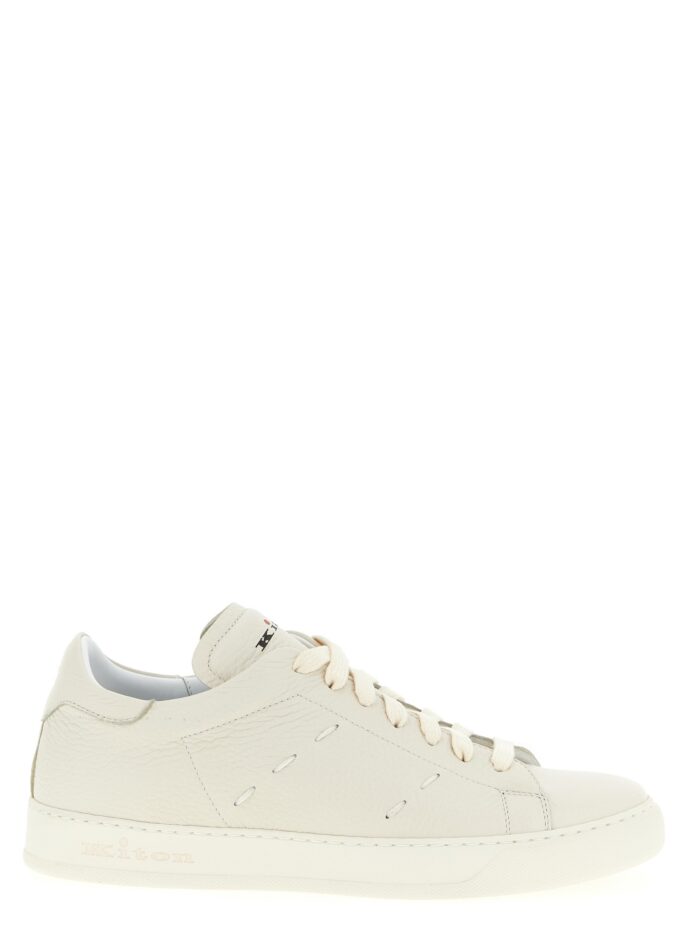 kiton leather sneakers KITON Leather Sneakers