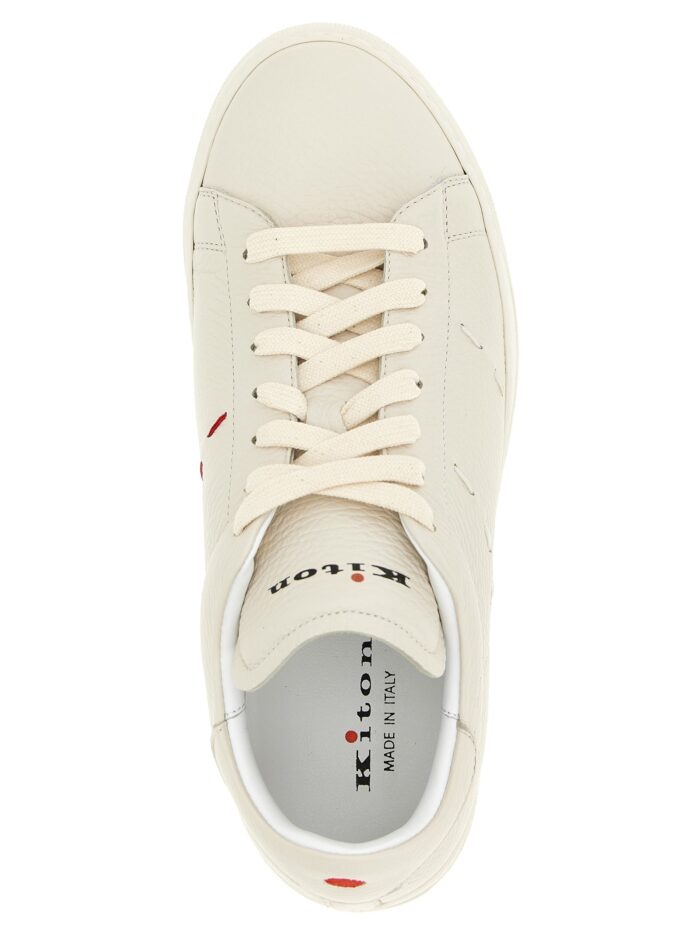 KITON Leather Sneakers