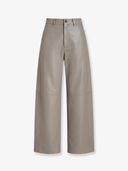 ALYSI Leather Trousers