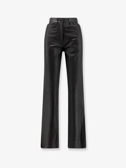 ALYSI Leather Trousers