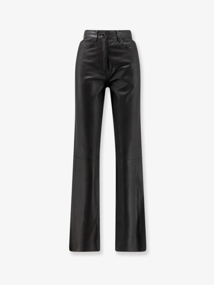alysi leather trousers ALYSI Leather Trousers