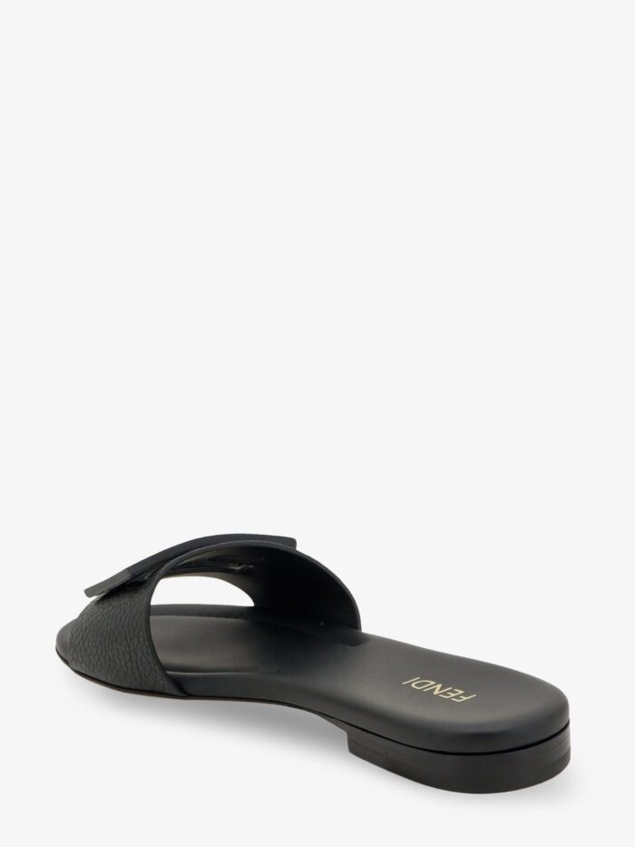 Fendi Leather Tube Sandals