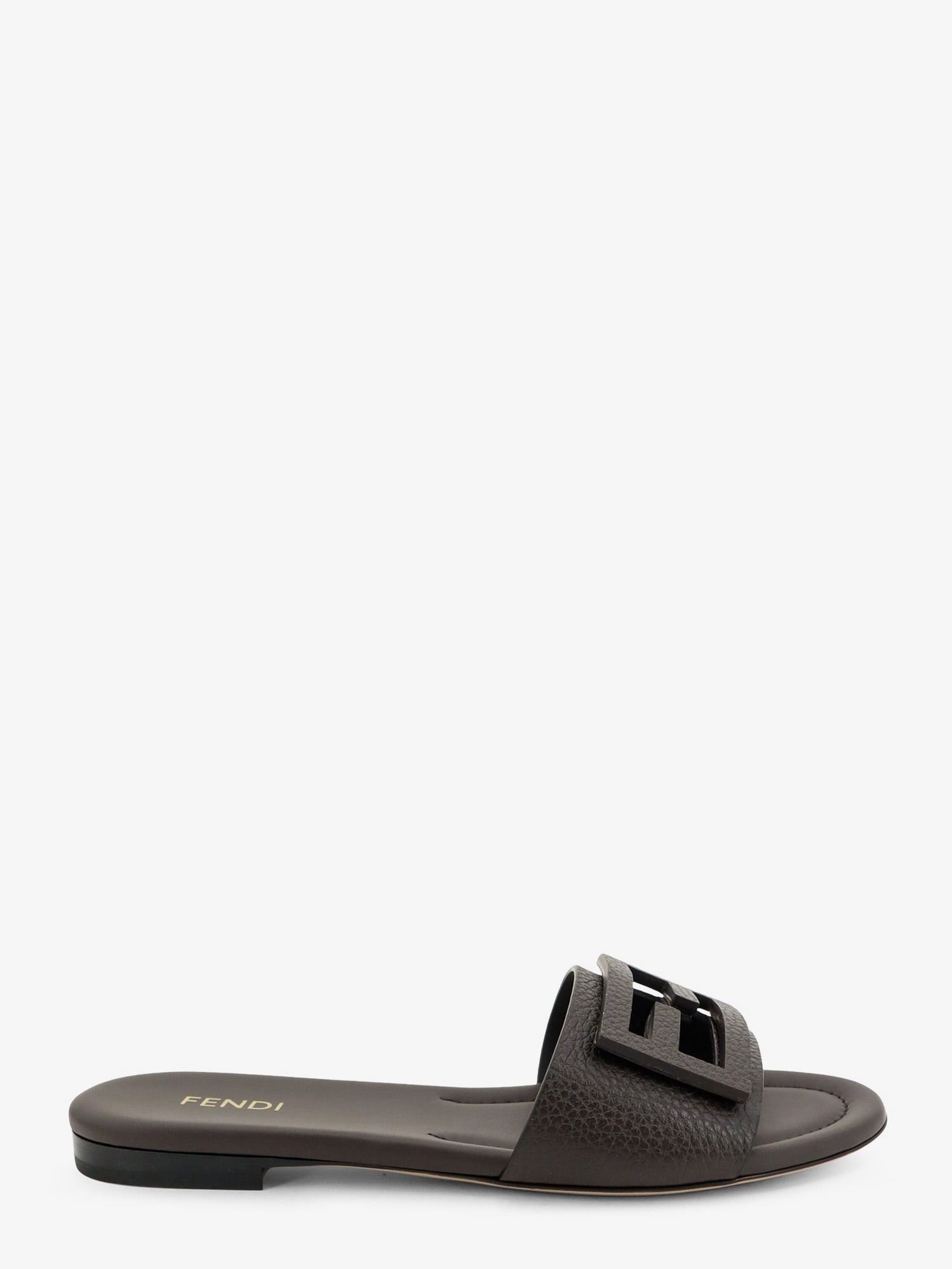 Fendi Leather Tube Sandals