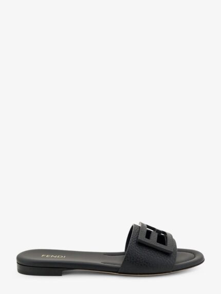 Fendi Leather Tube Sandals