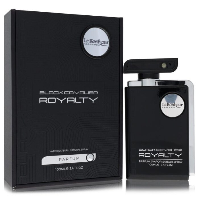 Le Bonheur Black Cavalier Royalty By Le Bonheur - Eau De Parfum Spray 3.4 Oz - Image 1