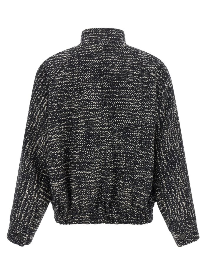 DARKPARK 'Lee' Bouclé Wool Bomber Jacket