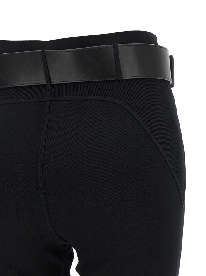 SELF PORTRAIT Stretch Viscose Blend Leggings