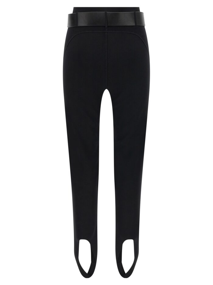 SELF PORTRAIT Stretch Viscose Blend Leggings