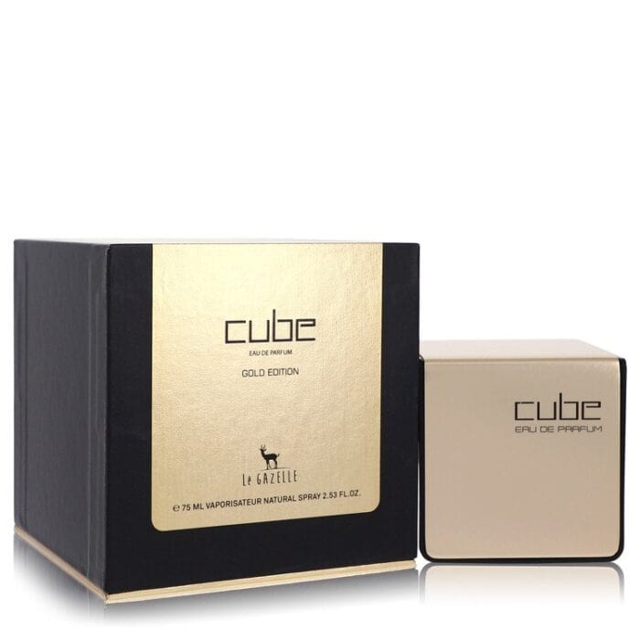 Le Gazelle Cube Gold Edition By Le Gazelle - Eau De Parfum Spray 2.53 Oz