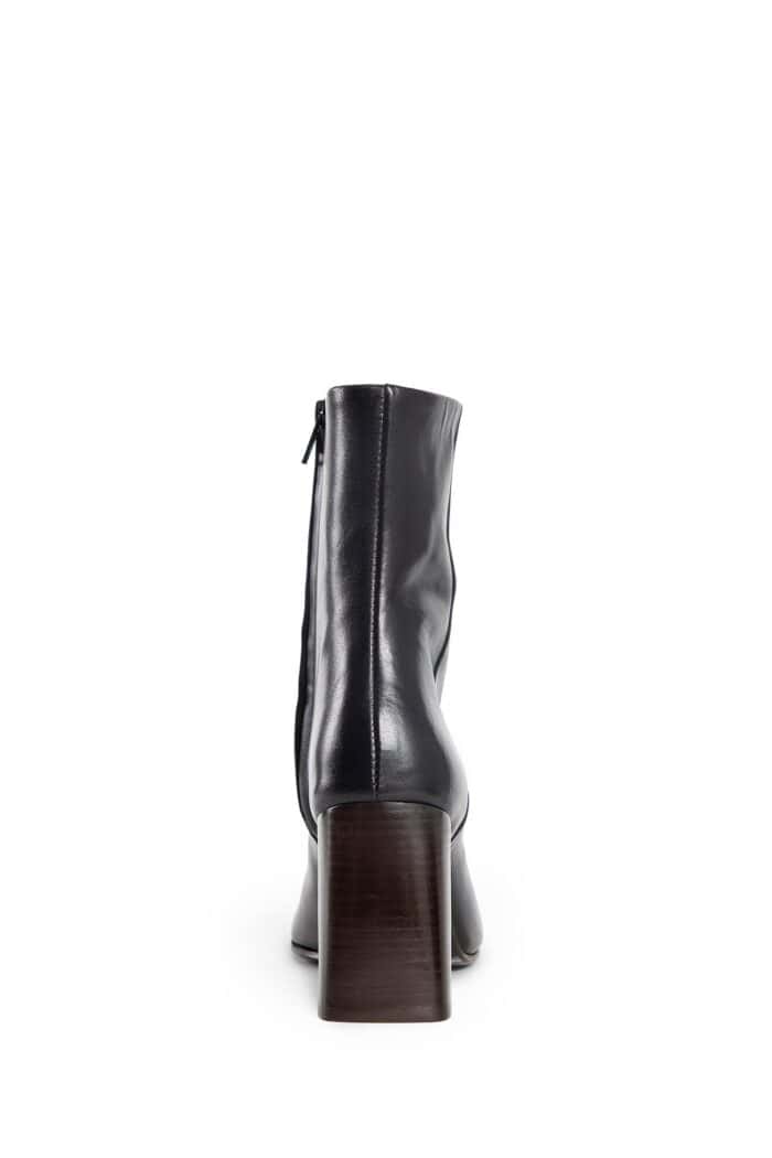 LEMAIRE Anatomic Leather Ankle Boots