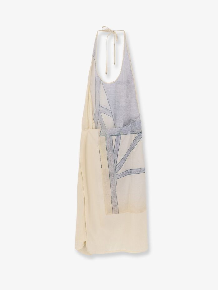 LEMAIRE Apron Viscose Short Dress