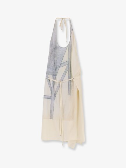 LEMAIRE Apron Viscose Short Dress