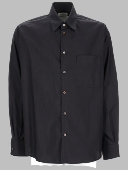 LEMAIRE CAMICIA IN COTONE MISTO SETA