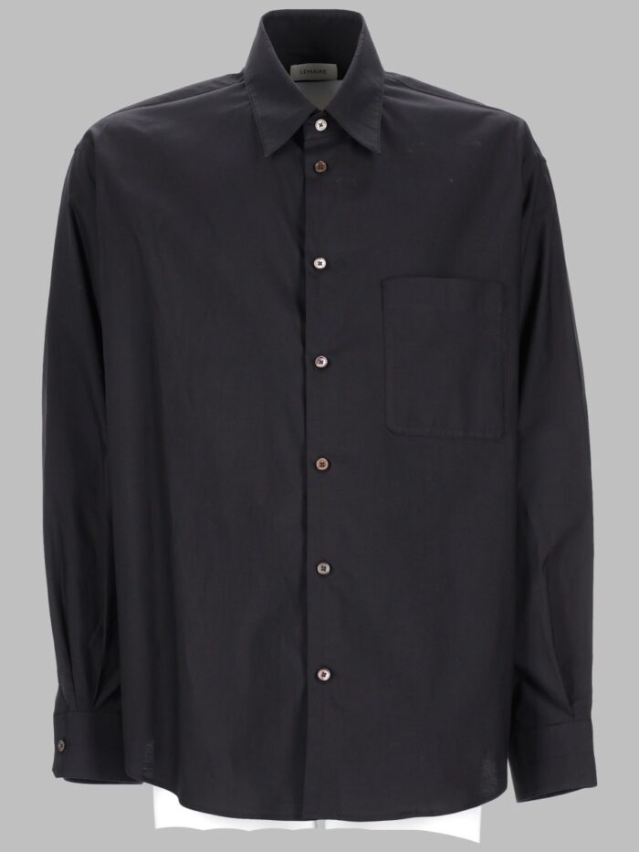 LEMAIRE CAMICIA IN COTONE MISTO SETA