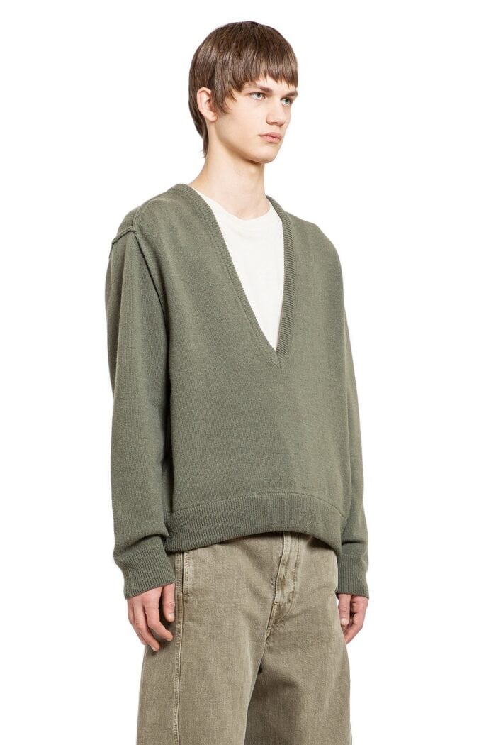 LEMAIRE Deep V-neck Jumper