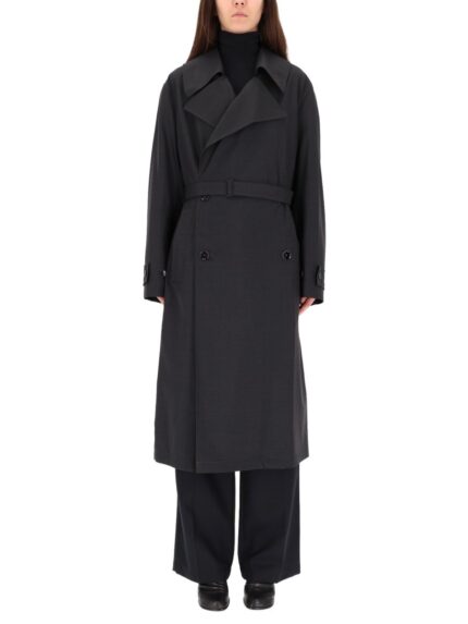 LEMAIRE DOUBLE-BREASTED TRENCH COAT