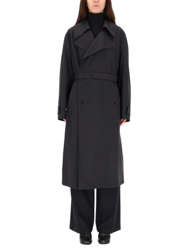 LEMAIRE DOUBLE-BREASTED TRENCH COAT