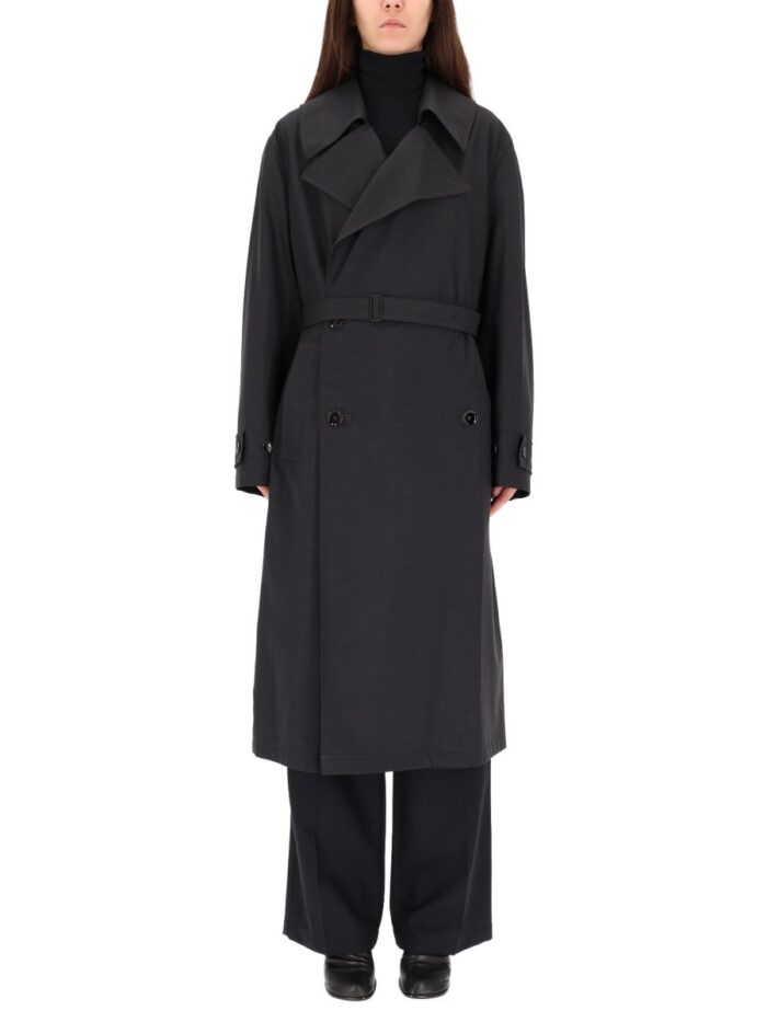 LEMAIRE DOUBLE-BREASTED TRENCH COAT