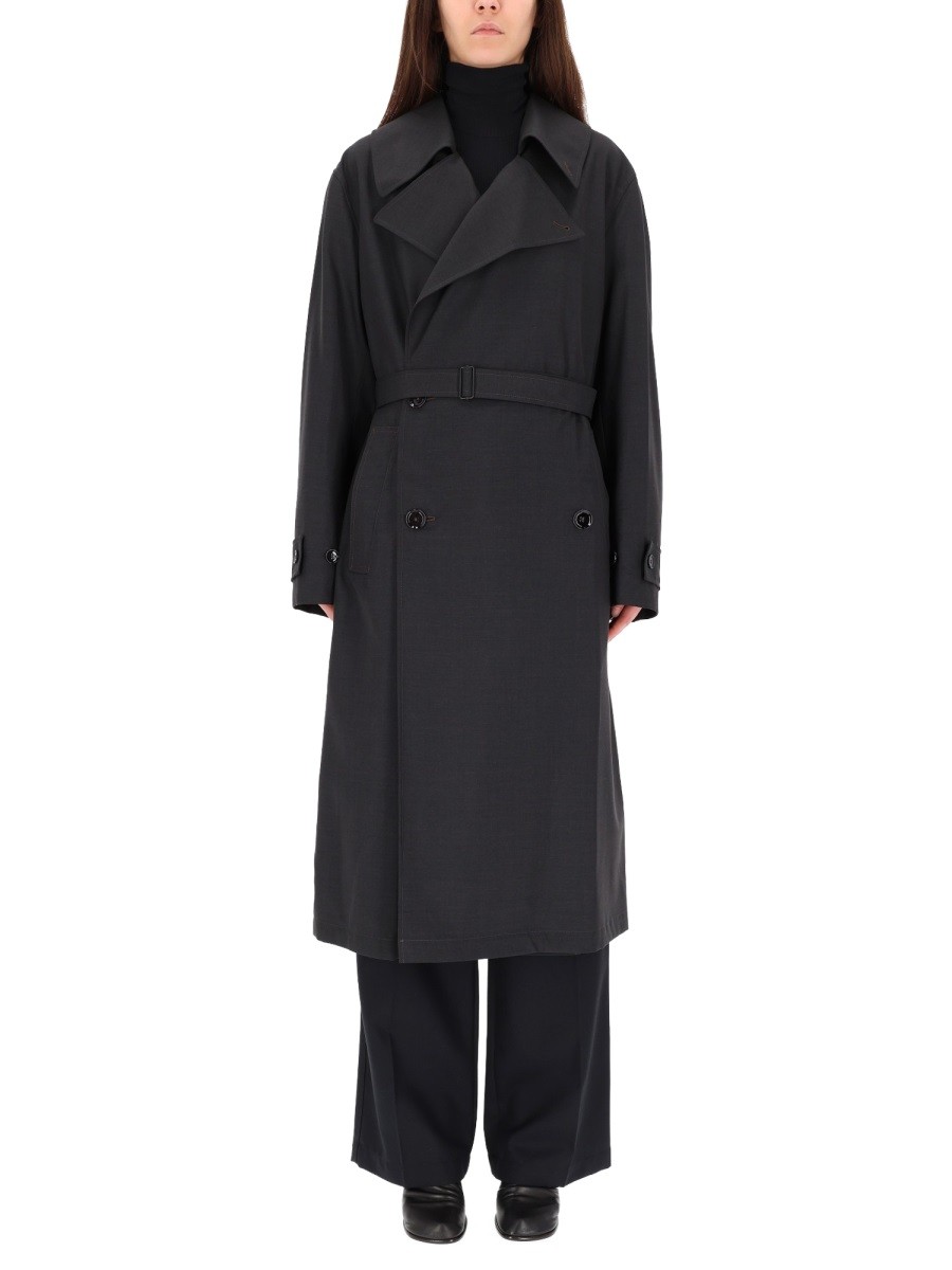 LEMAIRE DOUBLE-BREASTED TRENCH COAT