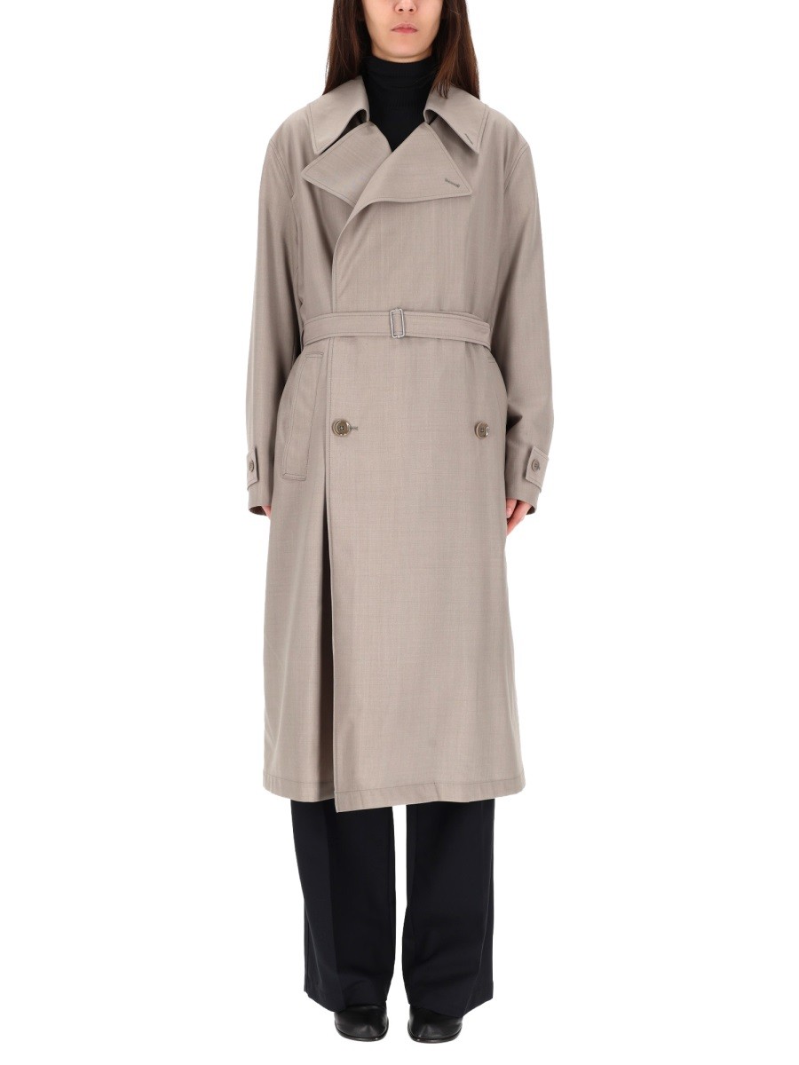 LEMAIRE DOUBLE-BREASTED TRENCH COAT
