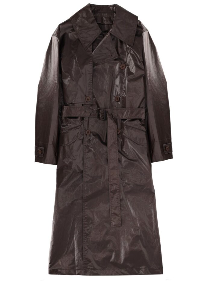 lemaire double breasted trench jacket LEMAIRE DOUBLE-BREASTED TRENCH JACKET