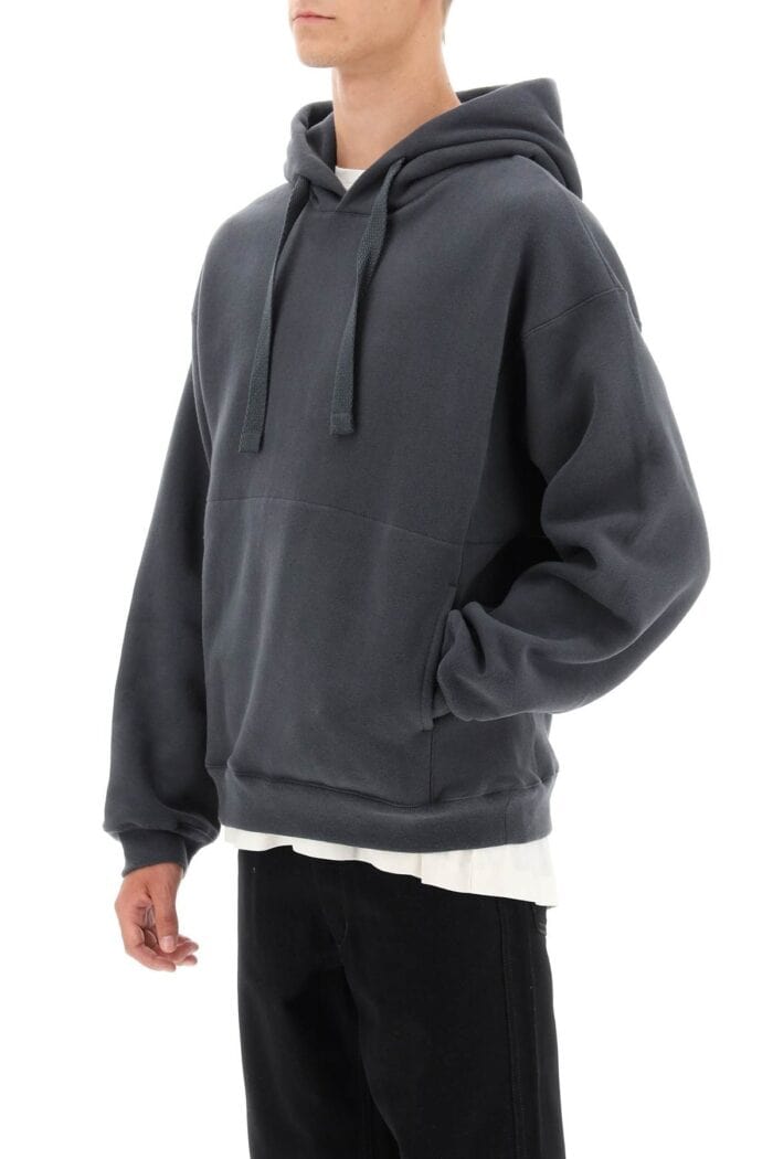 Lemaire Hoodie In Fleece-back Cotton