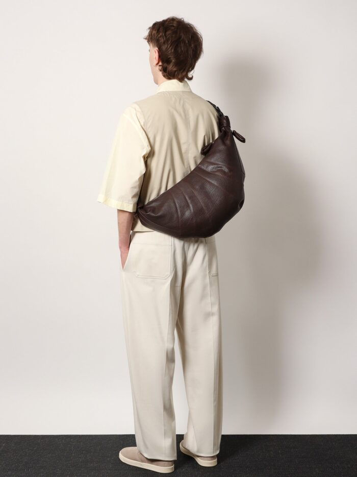 LEMAIRE Large Croissant Leather Shoulder Bag