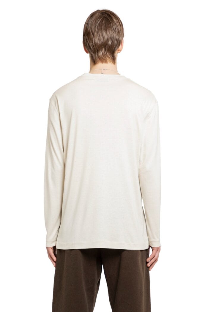 LEMAIRE Long Leeve T-shirt In Silk Jersey