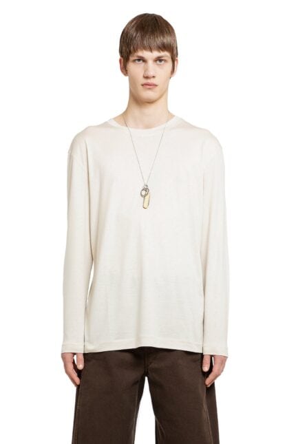 LEMAIRE Long Leeve T-shirt In Silk Jersey