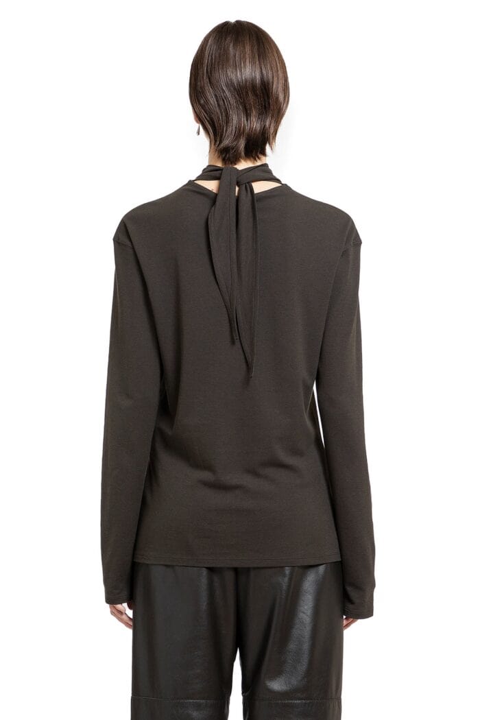 LEMAIRE Long Sleeve Scarf T-shirt