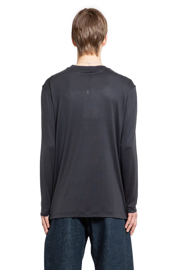 lemaire long sleeve t shirt in silk jersey LEMAIRE Long Sleeve T-shirt In Silk Jersey