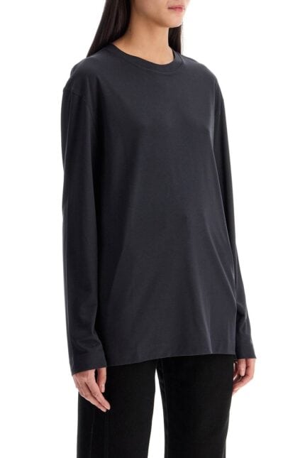 LEMAIRE Long-sleeved Silk T-shirt For