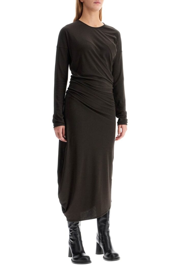 LEMAIRE Long-sleeved Twisted Dress