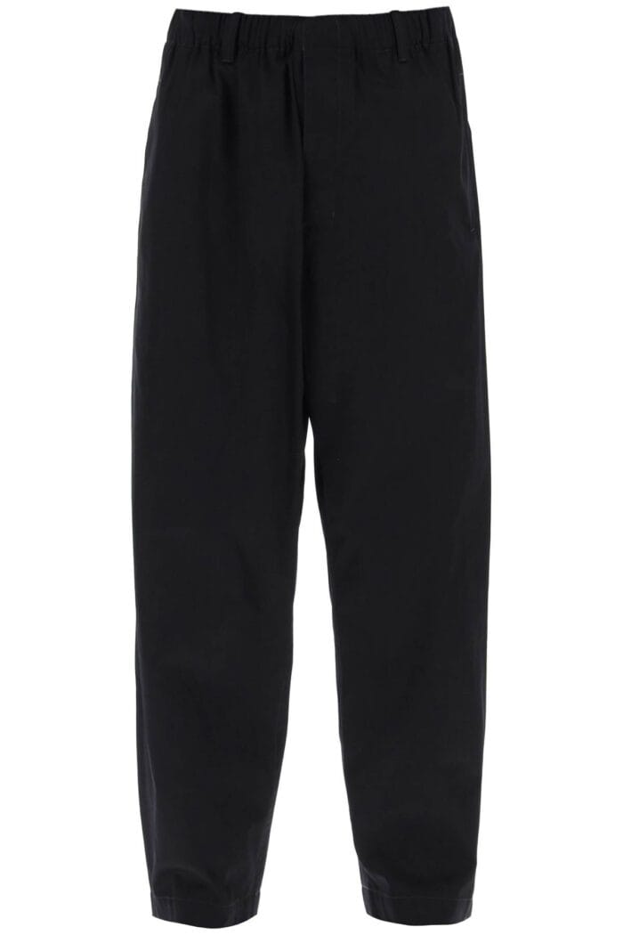 Lemaire Loose Pants In Cotton Twill