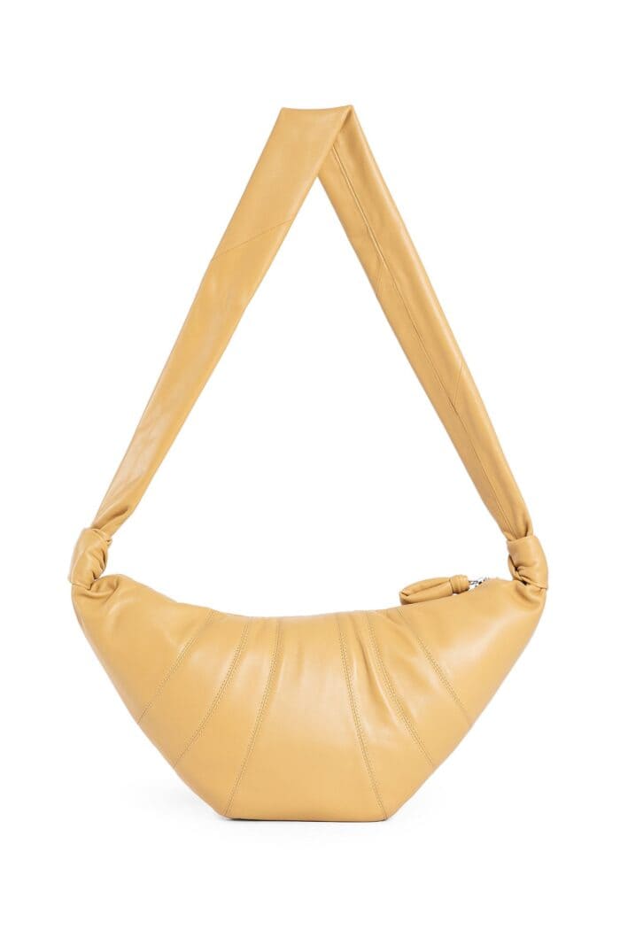 LEMAIRE Medium Nappa Leather Croissant Crossbody Bag