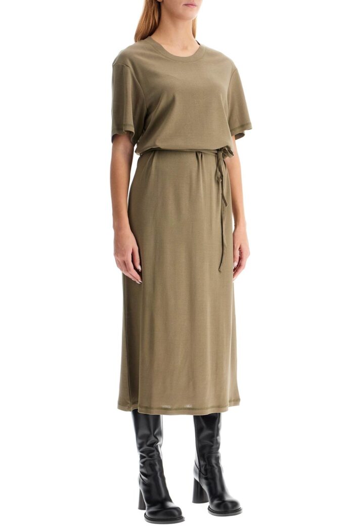 lemaire midi t shirt style dress LEMAIRE Midi T-shirt Style Dress