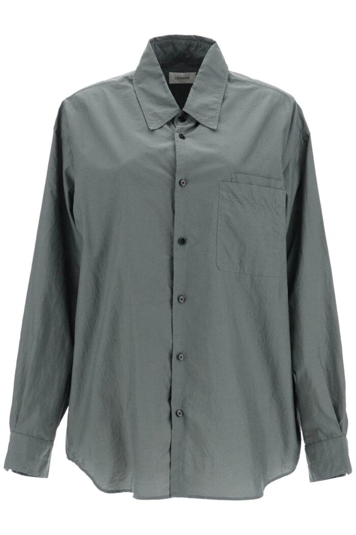 LEMAIRE "oversized Cotton And Silk Shirt