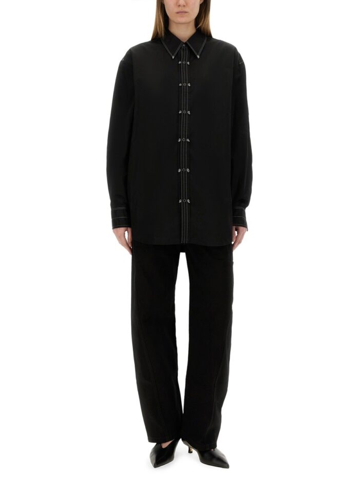 LEMAIRE PANTS WITH "TWISTED" BELT