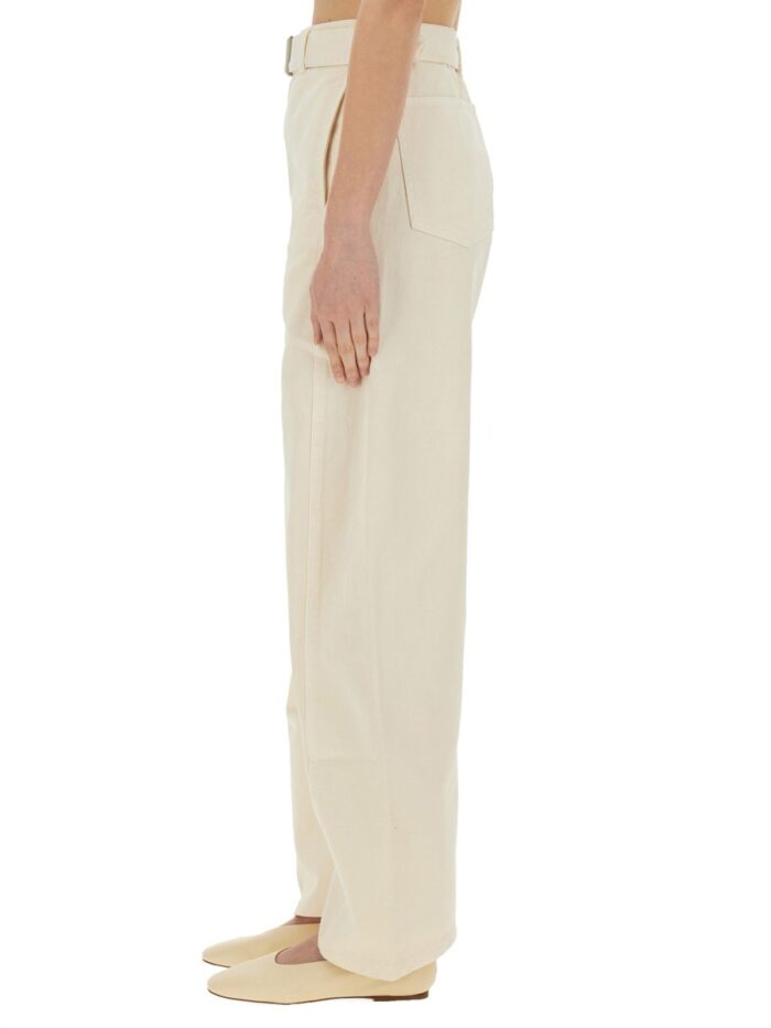 LEMAIRE PANTS WITH "TWISTED" BELT
