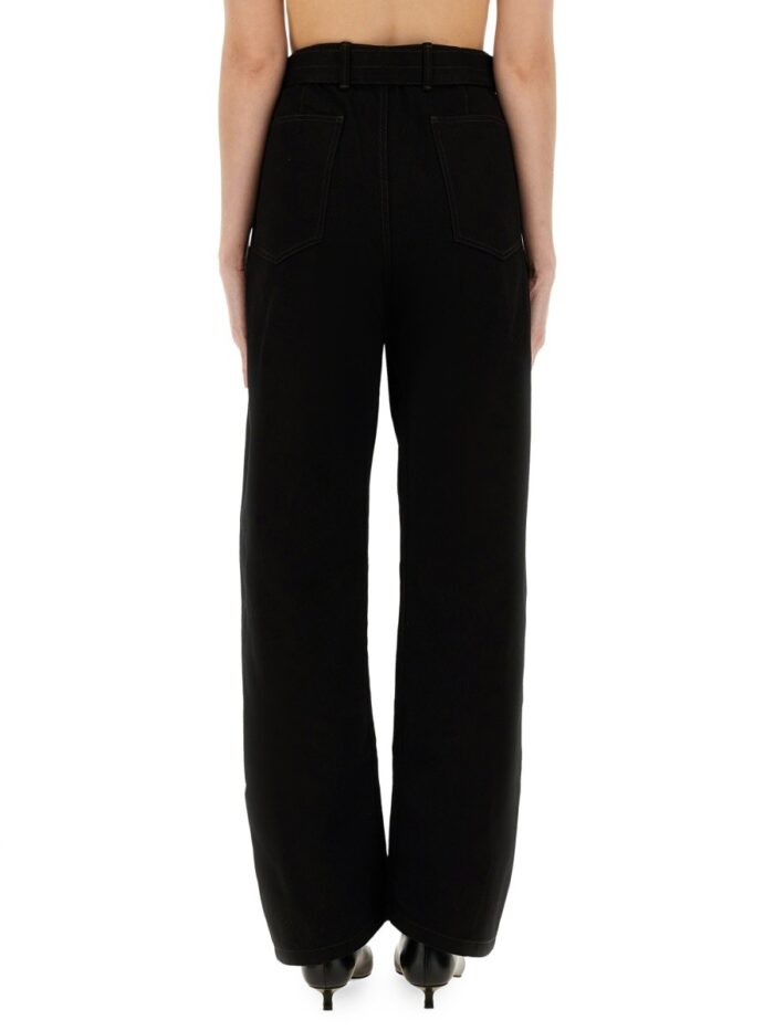 LEMAIRE PANTS WITH "TWISTED" BELT