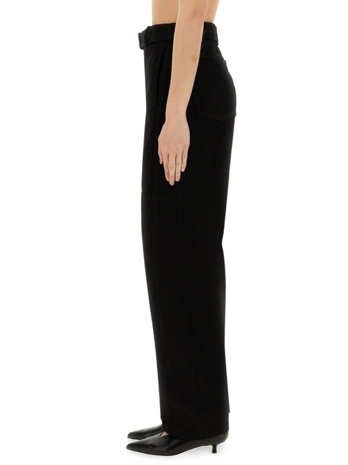 LEMAIRE PANTS WITH "TWISTED" BELT