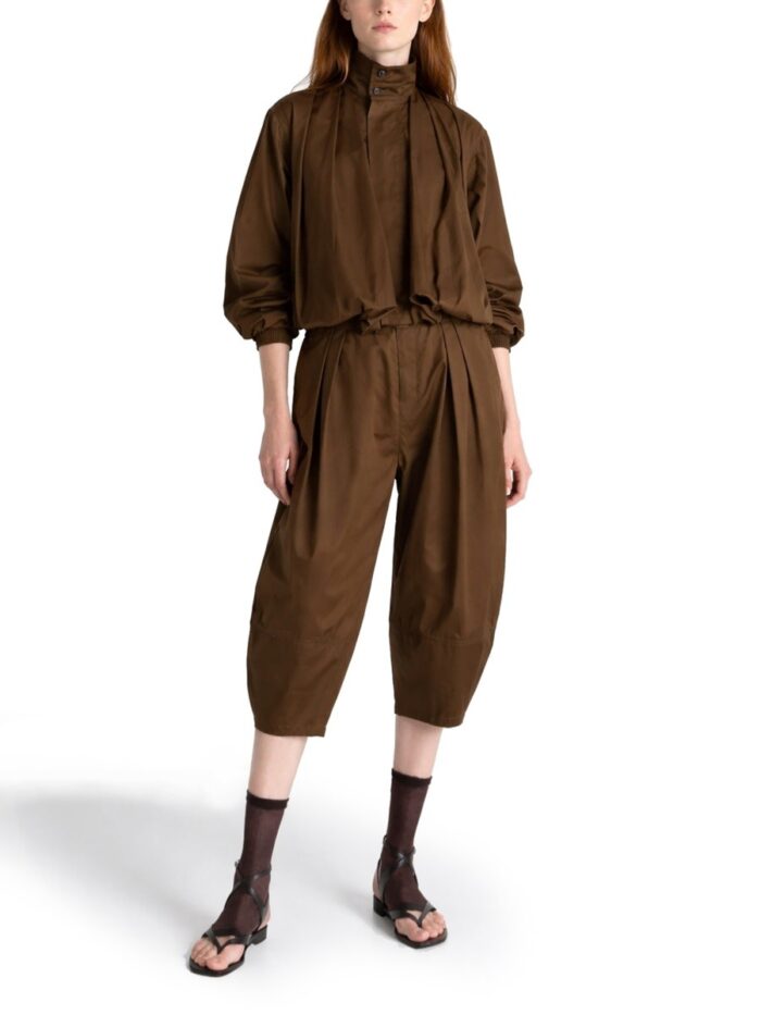 LEMAIRE PLEATED BOMBER JACKET